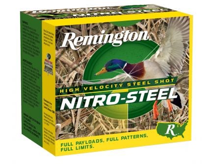 Remington Nitro Steel 3" 12 Gauge Ammo BB, 25/box - NS12MB