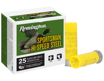 Remington Sportsman Hi-Speed Steel 20 Gauge 2-3/4" 7 oz. 25rds