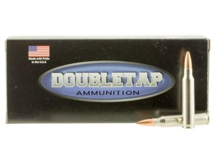 DoubleTap Ammunition DT Longrange 77 gr Nosler Custom Competition Hollow Point Boat Tail .223 Rem/5.56 Ammo, 20/box - 223R77HP