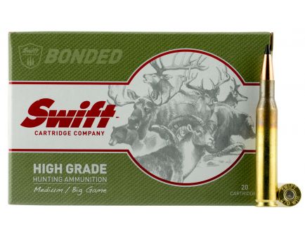 Swift Bullet Company Scirocco 130 gr Spitzer Boat Tail .270 Win Ammo, 20/box - 10036