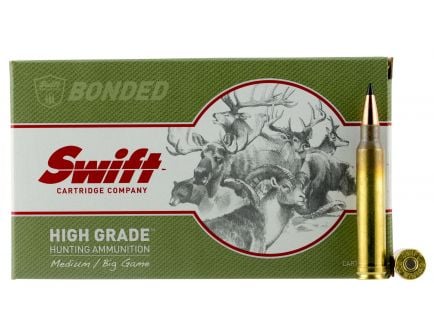 Swift Bullet Company Scirocco 180 gr Spitzer Boat Tail .300 Win Mag Ammo, 20/box - 10042