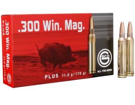 Geco 170 gr Plus .300 Win Ammo, 20/box - 280940020