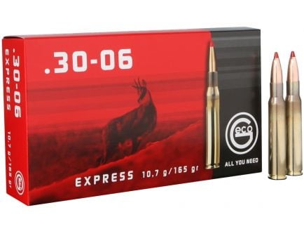 Geco Express 165 gr Express Tip .30-06 Spfld Ammo, 20/box - 280640020