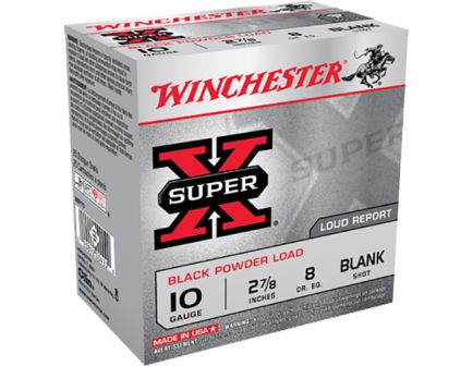 Winchester Ammunition Super-X Black Powder Load 2.75" 10 Gauge Ammo, 25/box - XBP10
