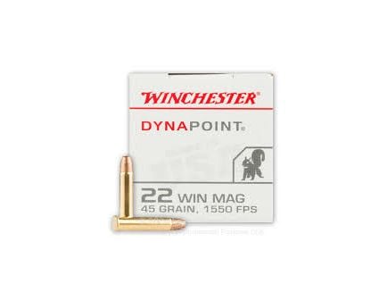 Winchester Ammunition Defender 45 gr Jacketed Hollow Point .22 WMR Ammo, 50/box - S22MPDX1
