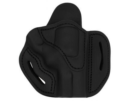 1791 Gunleather RVH2S Right Hand 3" Smith & Wesson K/L Outside-The-Waistband Holster, Black - RVH2SSBLR