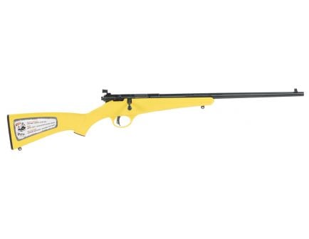 Savage Arms Rascal (Yellow) 22 LR 16.11 Round Bolt Action Rimfire Rifle, Sporter - 13805
