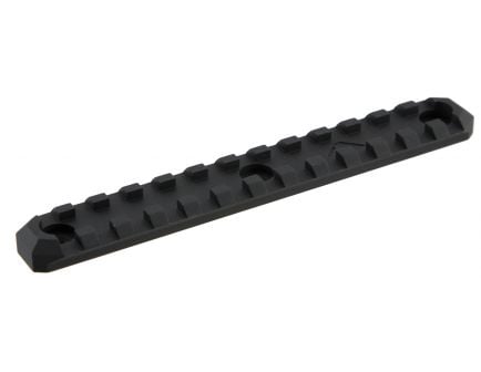 Aim Sports M-LOK 6" 6061 Picatinny Rail Section, Black - MLRS3