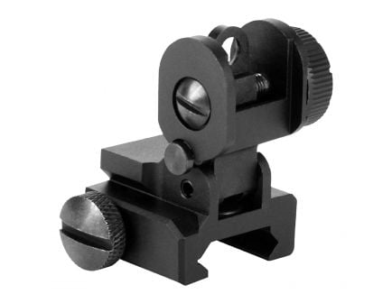 Aim Sports Rear Flip-Up Sight for AR-15/M-16 Rifle - MT035