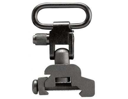 Aim Sports 1.13" Long Sling Rail Mount w/ Quick Release Swing Swivel, Anodized Black - MT029