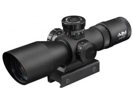 Aim Sports Titan 3-9x40mm Tri-Illuminated 3/4 Circle Dot Rifle Scope - JT2SDH3940G