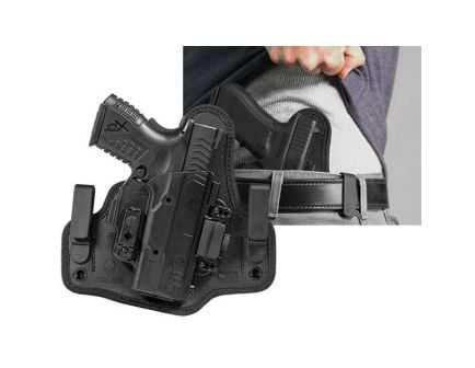 Alien Gear Holsters ShapeShift 4.0 Right Hand Springfield XDM 3.8 Compact Inside the Waistband Holster, Black - SSIW0197RHXX