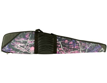 Bulldog Cases Pinnacle Rifle Case, 48", Smooth Muddy Girl Camo w/ Black Trim - BD206MDG