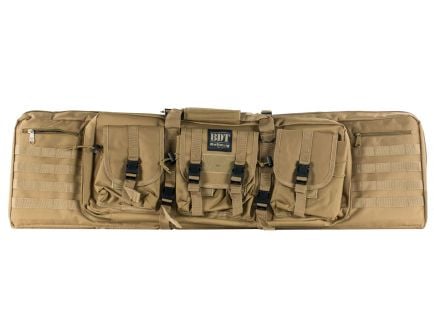 Bulldog Cases BDT Tactical Double Rifle Bag, 43", Tan - BDT60-43T