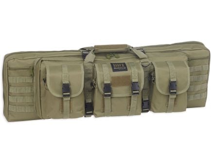 Bulldog Cases BDT Tactical Double Rifle Bag, 43", Green - BDT60-43G