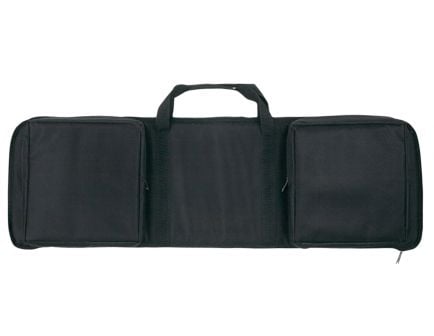 Bulldog Cases Extreme Tactical MSR Rectangle Discreet Rifle Case, 40", Black w/ Black Trim - BD470-40