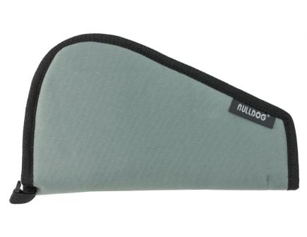 Bulldog Cases Pistol Rug, Small, Textured Gray w/ Black Trim - BD610