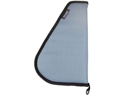 Bulldog Cases Pistol Rug, Medium, Textured Gray w/ Black Trim - BD611
