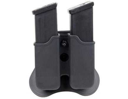 Bulldog Cases Double Magazine Holder, Plain Black - P-GM