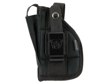 Bulldog Cases Extreme Size 19 Ambidextrous Hand 2.5" to 3.75" Ruger LC9 Compact Autos Outside-The-Waistband Holster w/ Clam Shell Packaging, Textured Black - FSN-19C