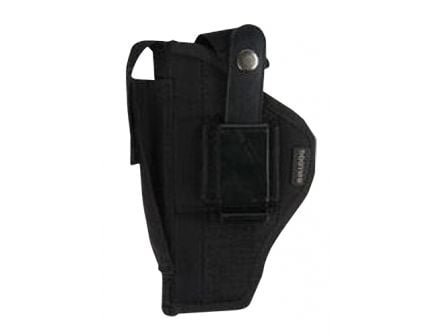 Bulldog Cases Extreme Size 19 Ambidextrous Hand 2" S&W Body Guard Mini Semi-Autos Outside-The-Waistband Holster w/ Clam Shell Packaging, Black - FSN-19SC