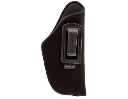 Bulldog Cases Deluxe Right Hand 2.5" to 3.75" Taurus Millennium Inside-The-Pant/Waistband Holster w/ Polymer Clip, Black - DIP-7