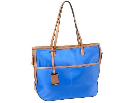 Bulldog Cases Tote Purse w/ Holster, Electric Blue - BDP-057