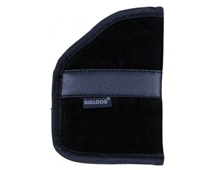 Bulldog Cases Large Ambidextrous Hand 2" J Frame Glock 42/43/LC9 Inside-The-Pant Holster w/ Clip, Smooth Black - BD-IPL