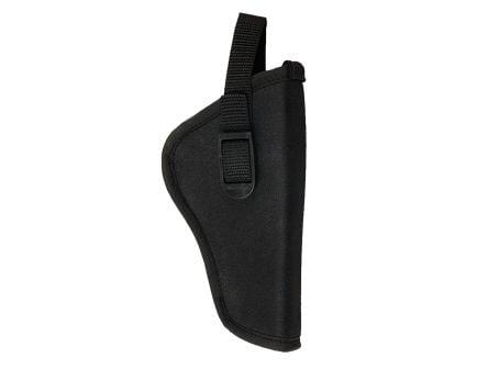 Bulldog Cases Pit Bull Size 14 Right Hand 5" to 6.5" S&W - K/L/N Outside-The-Waistband Hip Holster, Textured Black - DLX-14