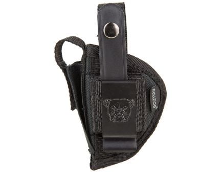 Bulldog Cases Extreme Size 11 Ambidextrous Hand Taurus Public Defender Judge Outside-The-Waistband Holster w/ Clam Shell Packaging, Textured Black - FSN-11