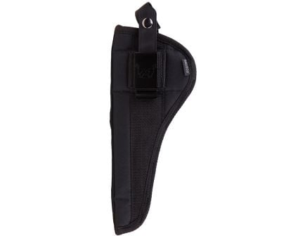 Bulldog Cases Extreme Size 16 Ambidextrous Hand 6.5" to 8.375" S&W Outside-The-Waistband Holster w/ Clam Shell Packaging, Textured Black - FSN-16