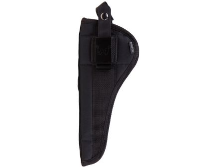 Bulldog Cases Extreme Size 22 Ambidextrous Hand 6" to 7" S&W 422 Outside-The-Waistband Holster w/ Clam Shell Packaging, Textured Black - FSN-22