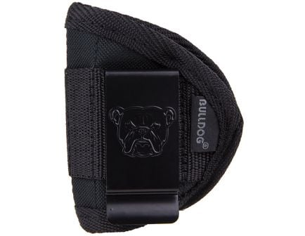Bulldog Cases Small Ambidextrous Hand .22 to .25 Small Autos Inside-The-Pant Holster, Textured Black - WIP-S