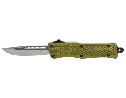 CobraTec Knives Small CTK-1 2.75" Drop Point OTF Knife, Olive Drab Green - SODCTK1SDNS
