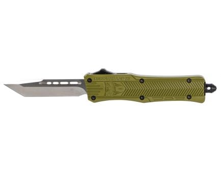 CobraTec Small CTK-1 2.75" Tanto OTF Knife, Olive Drab Green - SODCTK1STNS