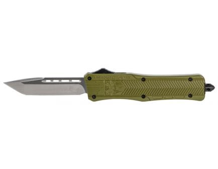 CobraTec Knives Medium CTK-1 3" Tanto OTF Knife, Olive Drab Green - MODCTK1MTNS