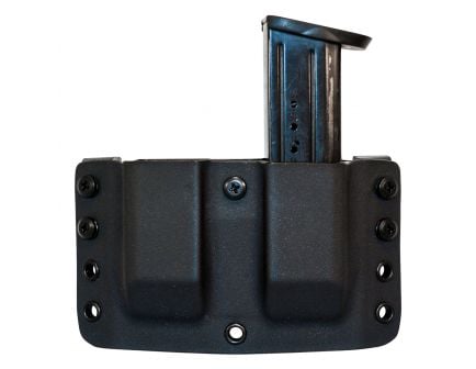 Comp-Tac Victory Gear Twin Warrior Inside/Outside the Waistband Dual Magazine Pouch for SIG P229/320 9mm/.40 S&W Pistols, Black - 10709-C70912000NBKN