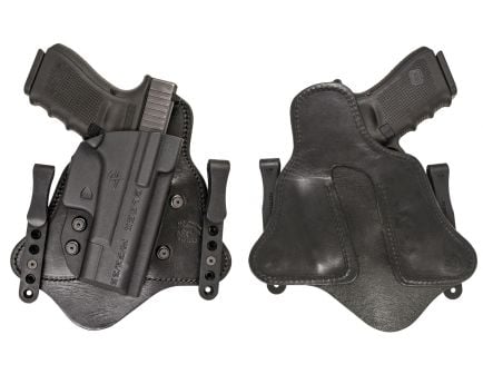 Comp-Tac Victory Gear MTAC Right Hand Glock 17/22/31 Gen 1-4 Premier Inside the Waistband Hybrid Holster, Black - 10225-C225GL043RBSN