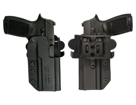 Comp-Tac Victory Gear International Right Hand Glock 19/23/32 Gen 1-4 Outside the Waistband Holster, Molded Black - 10241-C241GL051RBKN