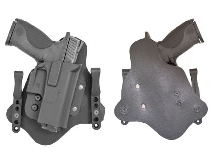Comp-Tac Victory Gear QH Right Hand 1911/Colts/Kimber/Springfield Inside-The-Waistband Hybrid Modular Holster, Black - 10574-C574QH004N00N