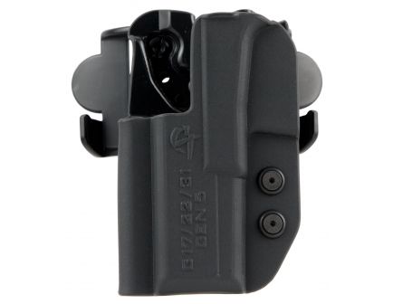 Comp-Tac Victory Gear International Left Hand Glock 17/22/31 Gen 5 Outside the Waistband Holster, Molded Black - 10241-C241GL044LBKN
