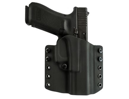 Comp-Tac Victory Gear Warrior Right Hand Glock 17/22/31 Gen 1-5 Stealth Footprint Outside the Waistband Holster, Black - 10708-C708GL224RBKN