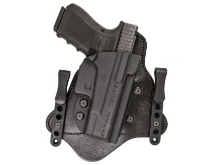 Comp-Tac Victory Gear MTAC Right Hand Glock 19/22/31 Gen 1-5 Premier IWB Hybrid Holster, Black - 10225-C225GL052RBSN