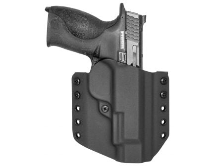 Comp-Tac Victory Gear Warrior Right Hand S&W M&P 5" 9/40/45mm Pro Core Stealth Footprint Outside the Waistband Holster, Black - 10708-C708SW138RBKN