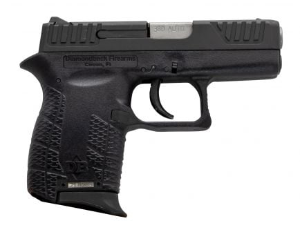Diamondback Firearms DB380 Micro-Compact .380 ACP Pistol, Blk - DB380VL