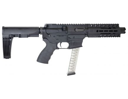 Diamondback Firearms DB9R 9mm Semi-Automatic AR Pistol, 4.5", Hardcoat Anodized Black - DB9RPFB4
