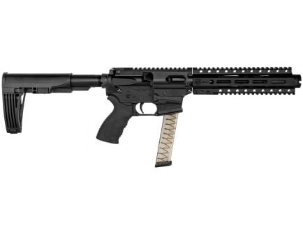 Diamondback Firearms DB9R 9mm Semi-Automatic AR Pistol, 7.5", Hardcoat Anodized Black - DB9RPFB7