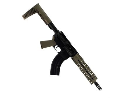 Diamondback Firearms DB15 7.62x39mm Semi-Automatic AR Pistol, 10", Cerakote FDE - DB15P47FDE10TH