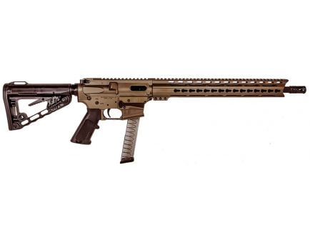 Diamondback Firearms DB9 9mm Semi-Automatic Rifle, Burnt Bronze Cerakote - DB9RBB