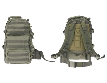 Drago Gear Assault Water-Resistant Backpack, Green - 14-302GR